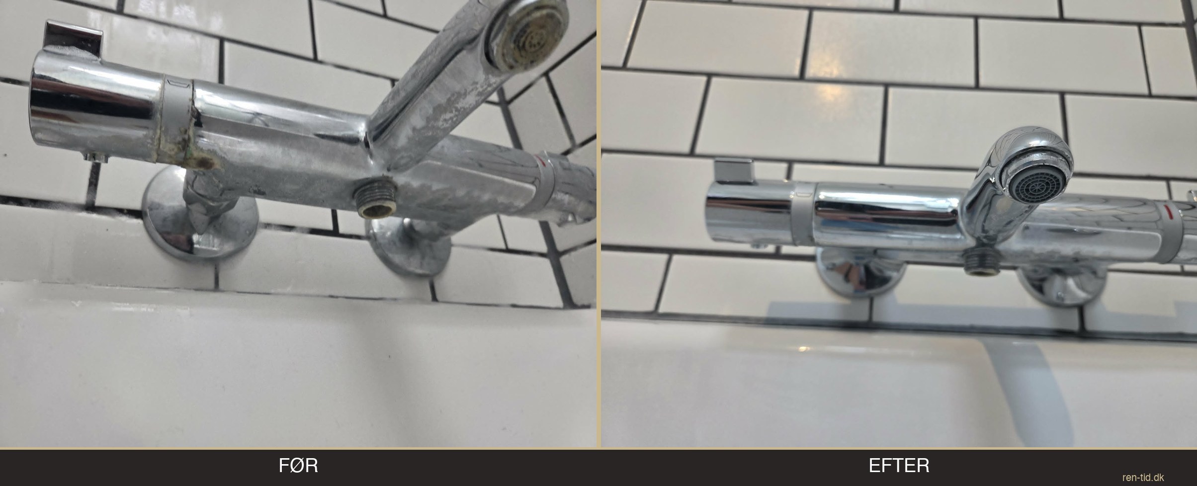 Før og efter — Fixtures